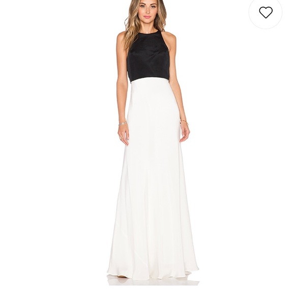 Jill Stuart Dresses & Skirts - BLACK & OFF WHITE gown